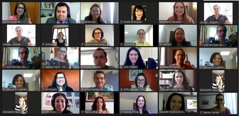 2ª Turma de Curso Avançado em plataforma virtual em parceria com a Enap.