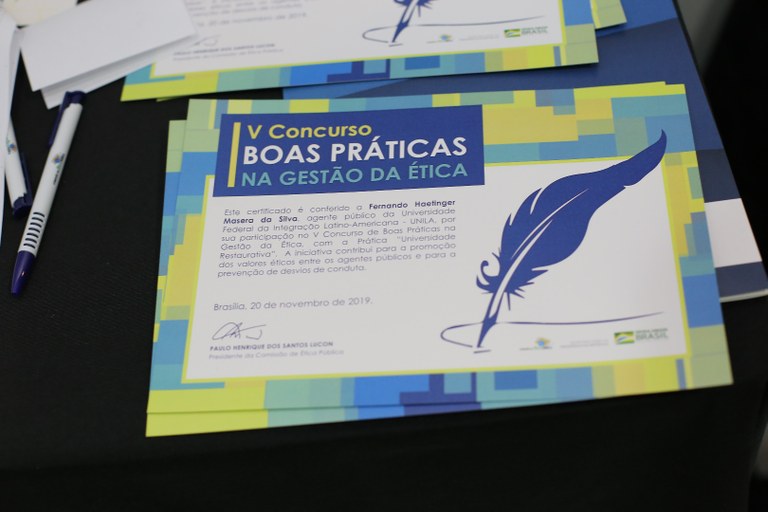 XX Seminário Ética na Gestão: Ética Pública e Cidadania